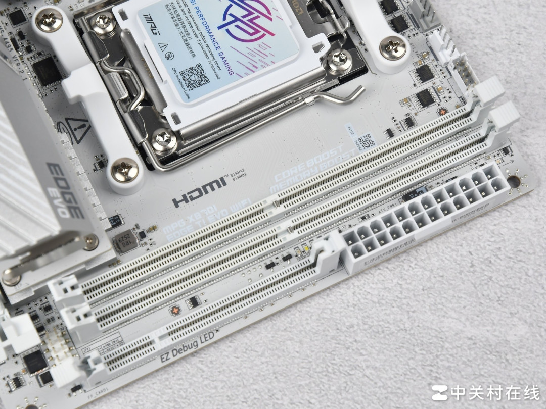 板型小 拓展性能夯 微星 MPG X870I EDGE TI EVO WIFI 刀锋 钛主板评测