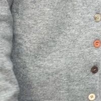 小清新针织开衫，羊毛材质超吸睛✨