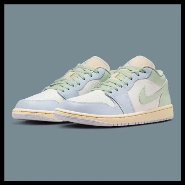 杭州 Z-ONE 潮闻速食丨经典重塑，Air Jordan 1 Low “Sail/Aura”明年春亮相
