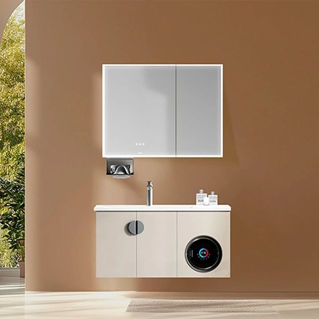 箭牌粉丝节 | 缦珂系列浴室柜 ， 洗烘一体，实用美学