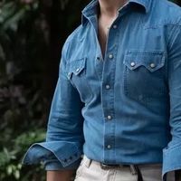 这件丹宁衬衫承包我的秋日高级感～
