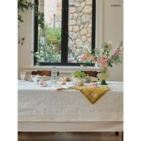 蜡笔派米娅桌布：把轻奢质感藏进三餐四季里