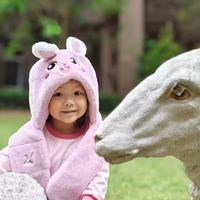 秋冬带娃出门不冻脸！这款一体帽我能回购到娃长大🧢