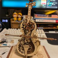颜值与质感双在线！若客秘境·大提琴八音盒，送礼自留都绝了