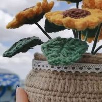 毛线织永生花：在钩针里，遇见治愈的自己