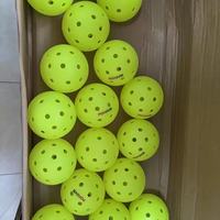 PORSVIK伯斯威荧光绿40孔pickleball测评｜赛事级球果然不一样！