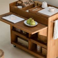 原木风党狂喜！这台移动边几把小户型利用率拉满✨