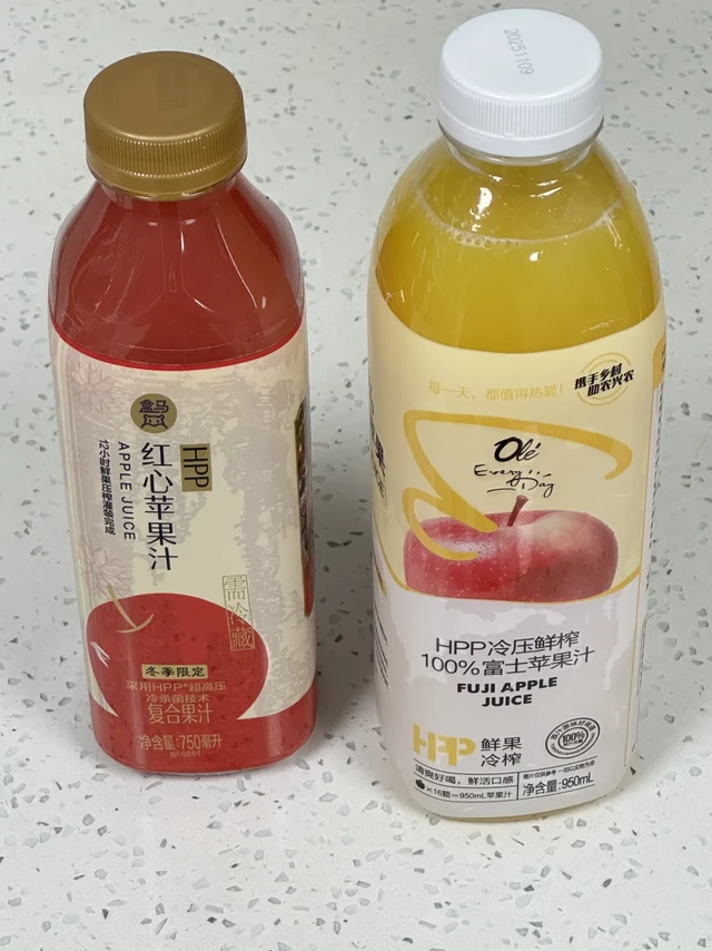苹果汁🍎 ole VS 盒马