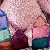 磁力片管道车，积木礼物超省心✨