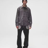 BORC林俊杰同款珍珠满钻格纹衬衫｜帅到窒息的细节控福音✨