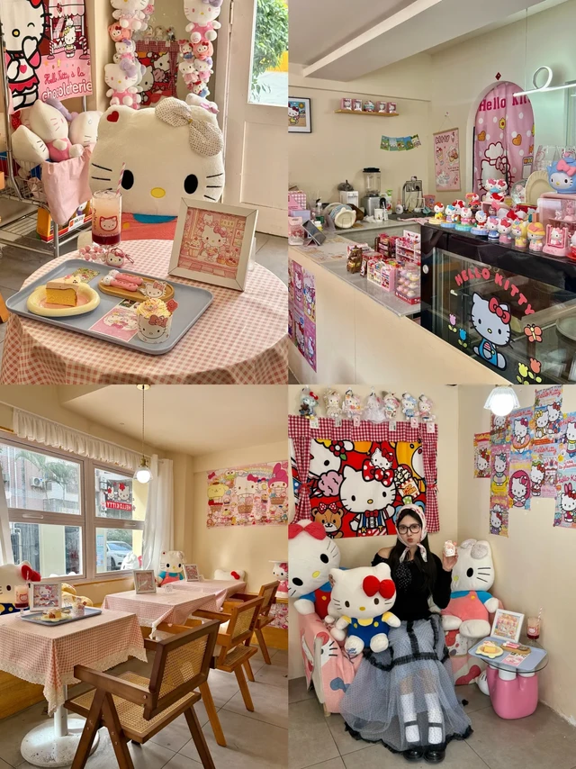 厦门！hello kitty主题甜品店好好拍≽^•༚•🎀≼