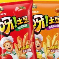 咔滋一口，快乐满溢：好丽友呀土豆薯条，酥脆停不下来！