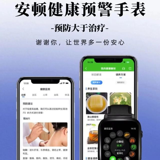 【健康管理】安顿预警手表让心安顿