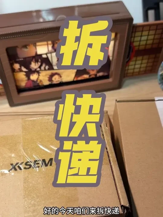 又拆得开心了#拆快递的快乐 #吃谷 #动漫周边 #鬼灭之刃 #蝴蝶忍