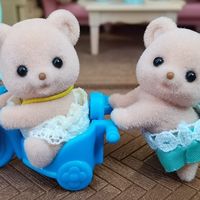 森贝儿饼干熊双胞胎到手晒