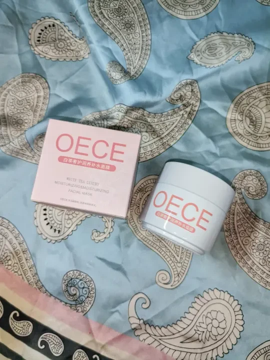 敏感肌锁死！OECE白茶面膜补水不踩雷💦