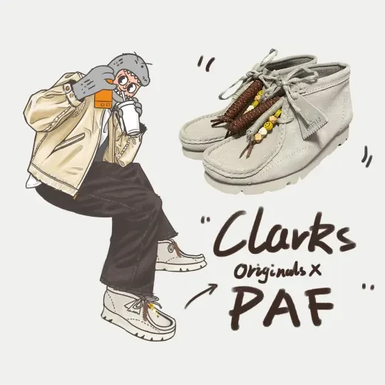 剁手清单 完成✅/Clarks originals X PAF