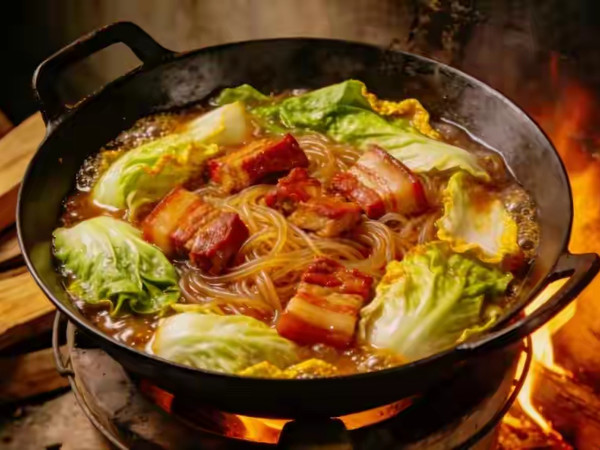 烟火暖冬，来一碗白菜猪肉炖粉条吧！