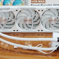 银昕 SilverStone Frost Knight 360 Elite LCD Max水冷 评测
