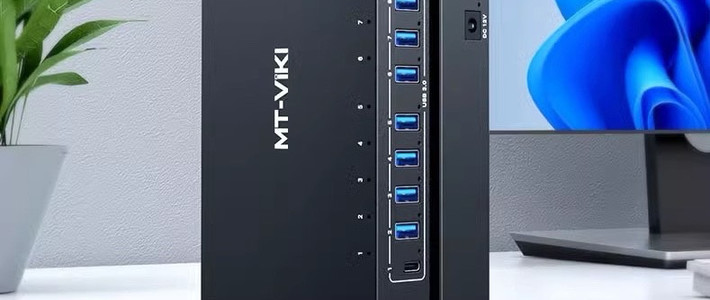 迈拓维矩MT-3110H工业级集线器：10口扩展的生产力神器