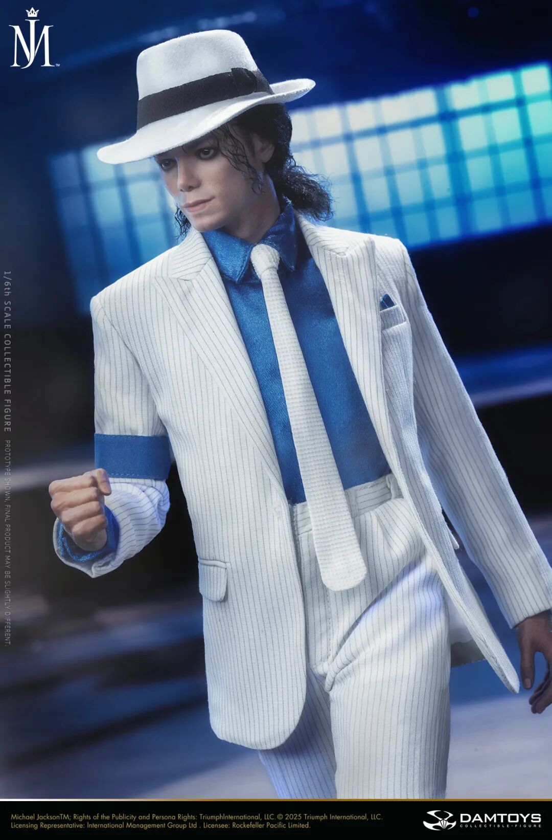 DAMTOYS 发布 1/6 迈克尔·杰克逊《Smooth Criminal》典藏级人偶