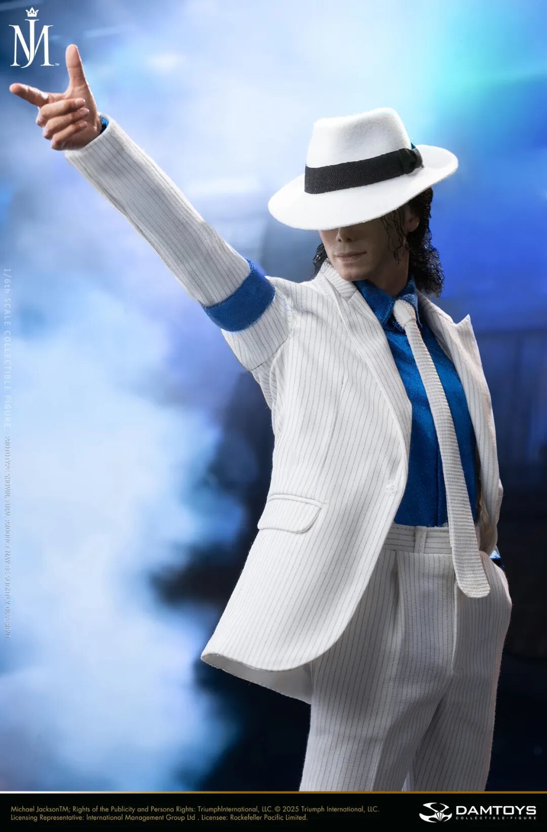 DAMTOYS 发布 1/6 迈克尔·杰克逊《Smooth Criminal》典藏级人偶
