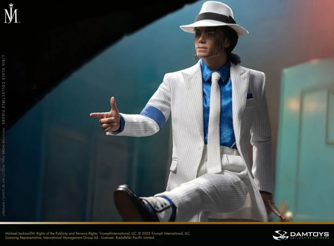 DAMTOYS 发布 1/6 迈克尔·杰克逊《Smooth Criminal》典藏级人偶