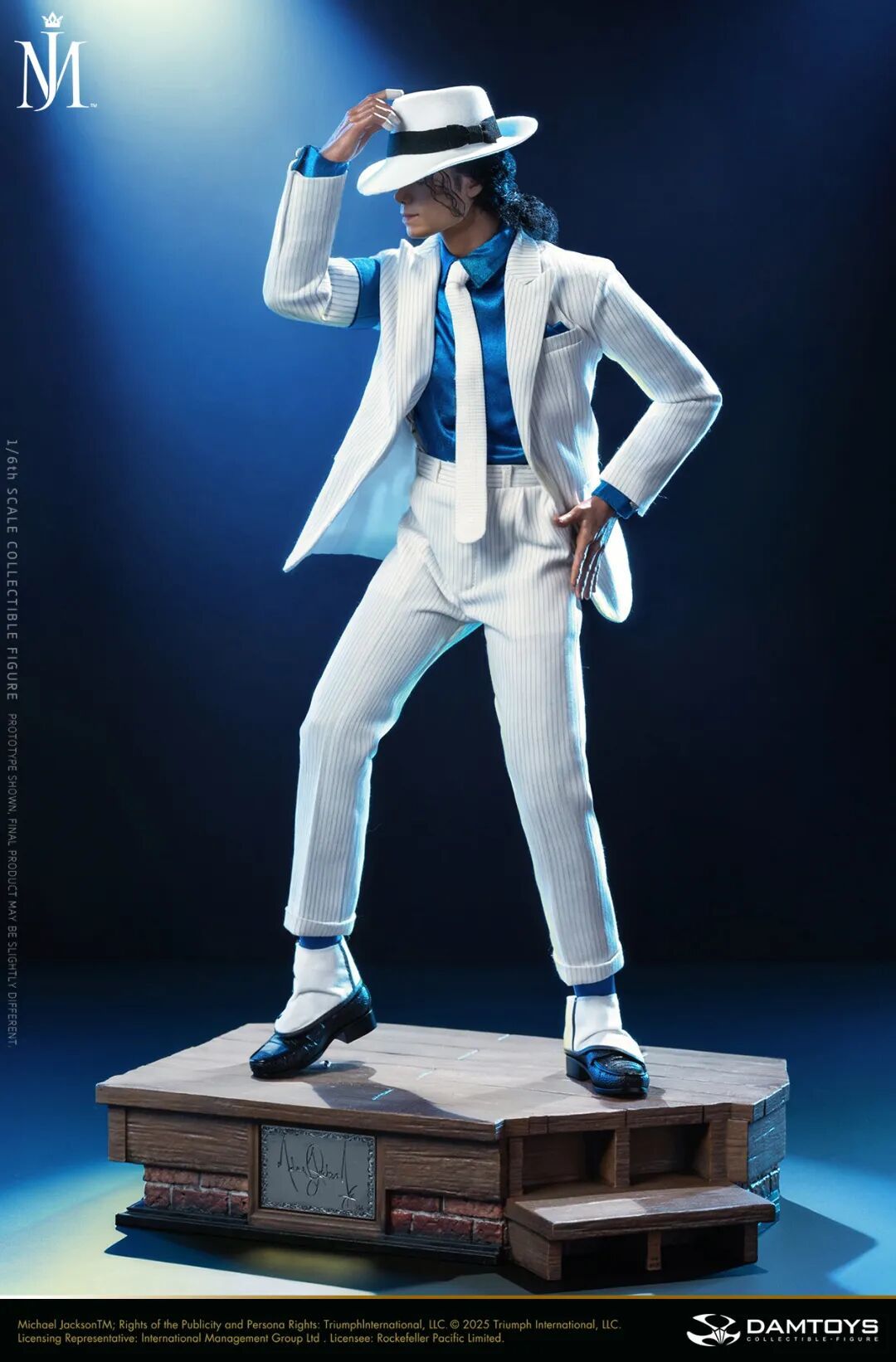 DAMTOYS 发布 1/6 迈克尔·杰克逊《Smooth Criminal》典藏级人偶