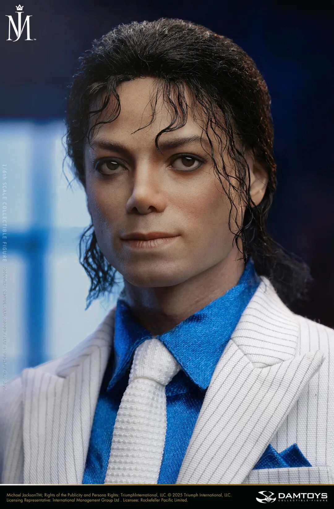 DAMTOYS 发布 1/6 迈克尔·杰克逊《Smooth Criminal》典藏级人偶