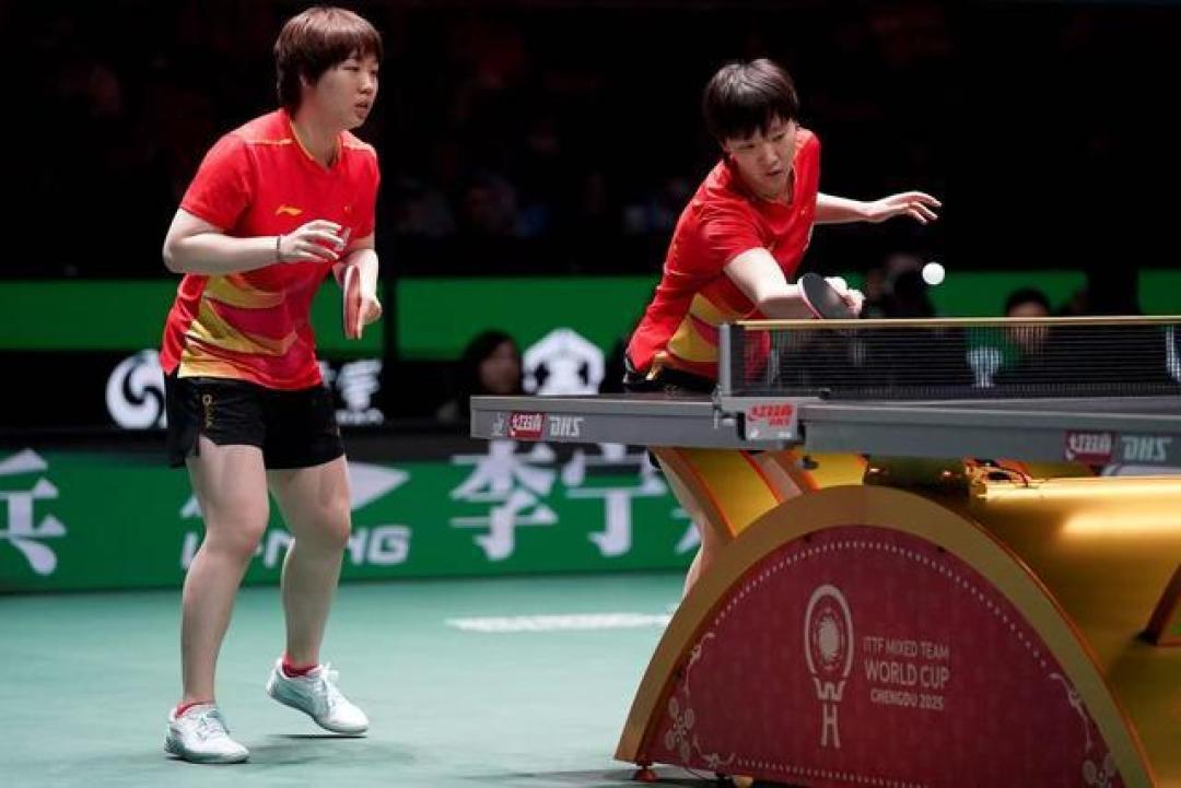 一波三折！国乒8-3再胜韩国进决赛，莎头险胜，蒯曼逆转立功