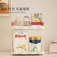 二胎宝妈封神推荐！聚可爱奶瓶置物架让喂养台从乱糟糟变治愈系