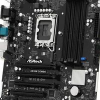 华擎发布H610M COMBO主板：四D5+双D4内存插槽，再现“妖板”设计