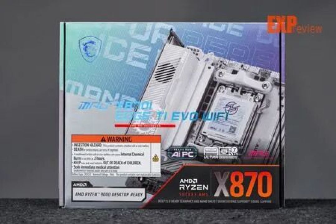 微星X870I刀锋钛主板评测：从供电到扩展全面升级，内存频率轻松破万