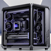 乔思伯X400 PRO铝制机箱首发1199元：铝合金框架 双透海景房设计