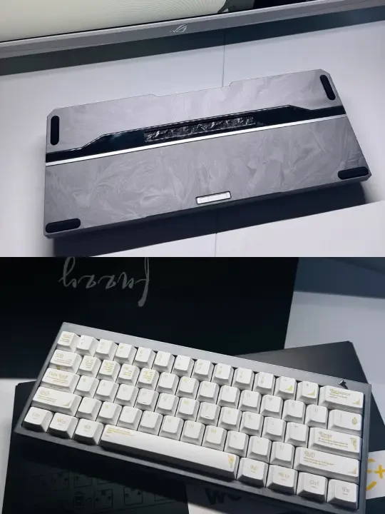 fuzzy60绝唱，这把wooting太高端了