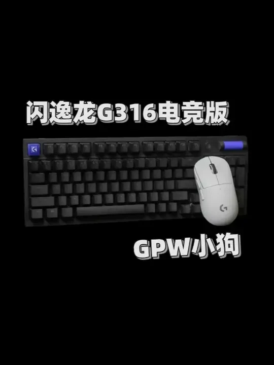 一期视频告诉你，罗技GPW小狗和G316电竞版，体验如何 #罗技GPW #GPW小狗 #G316电竞版 #游戏外设 #电竞装备