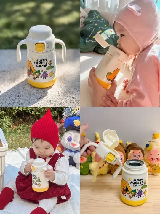 人类幼崽的治愈喝水日常✨ 全靠这个保温