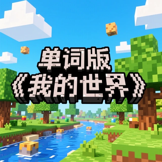 谁懂啊！单词版「我的世界」太上头了 🎮