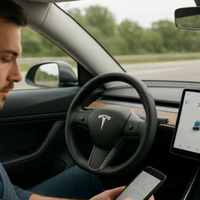 特斯拉率先实现L3？允许驾驶员小玩手机～但是法规允许吗？