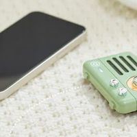猫王灵感贴贴音响：复古绿韵，奏响生活灵动乐章