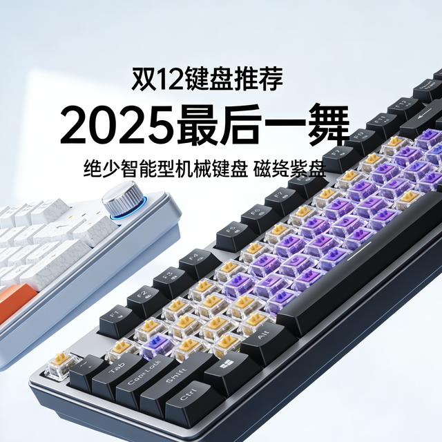 【双12键盘推荐】2025最后一舞，拒绝智商税，机械键盘、磁轴键盘
