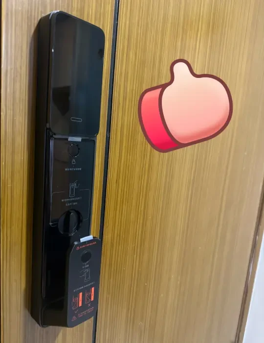 🔒 租房安全升级！小米智能门锁2大屏猫眼版