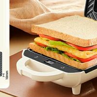 小熊三明治机：双盘魔法，开启早餐美味新体验