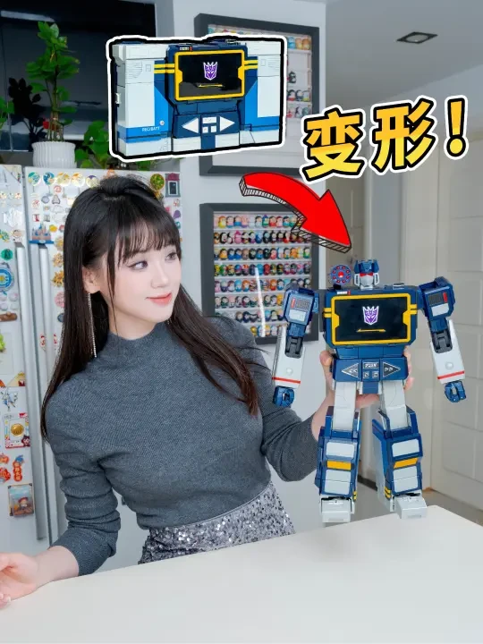 全自动变形的声波？录音机形态竟然真的能用