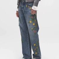 华晨宇同款封神！BORC花卉刺绣牛仔裤巨藏肉还百搭✨