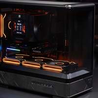 华擎B850M-X主板搭配乔思伯D200机箱，打造精致海景房主机