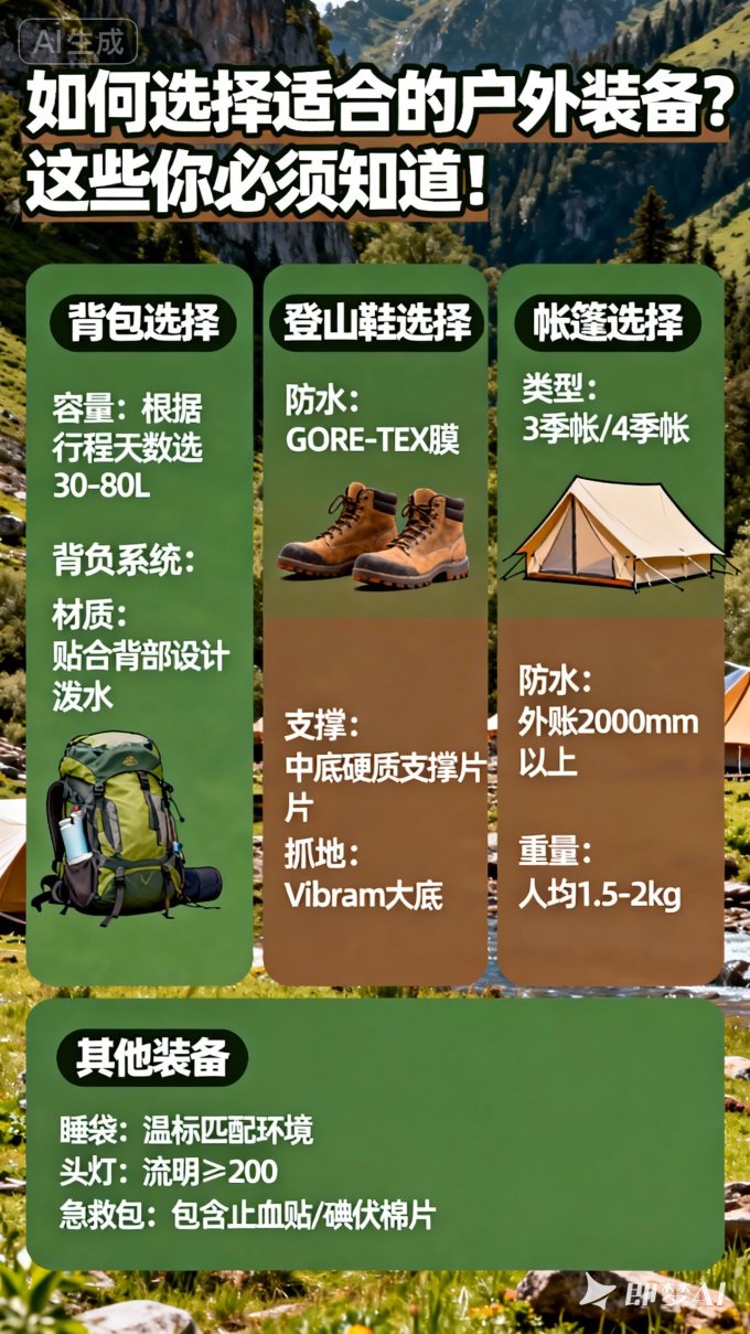 户外背包