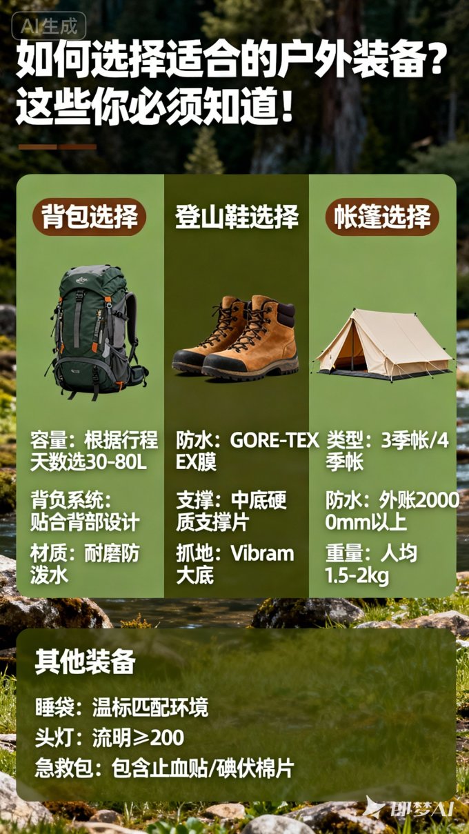 户外背包