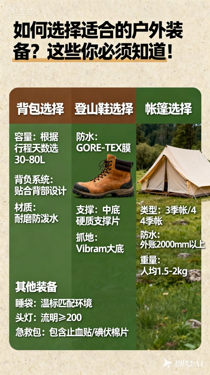 户外背包