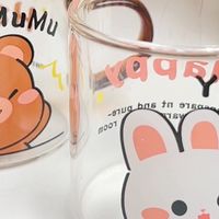 一眼心动！丕格卡通玻璃水杯让我爱上喝水